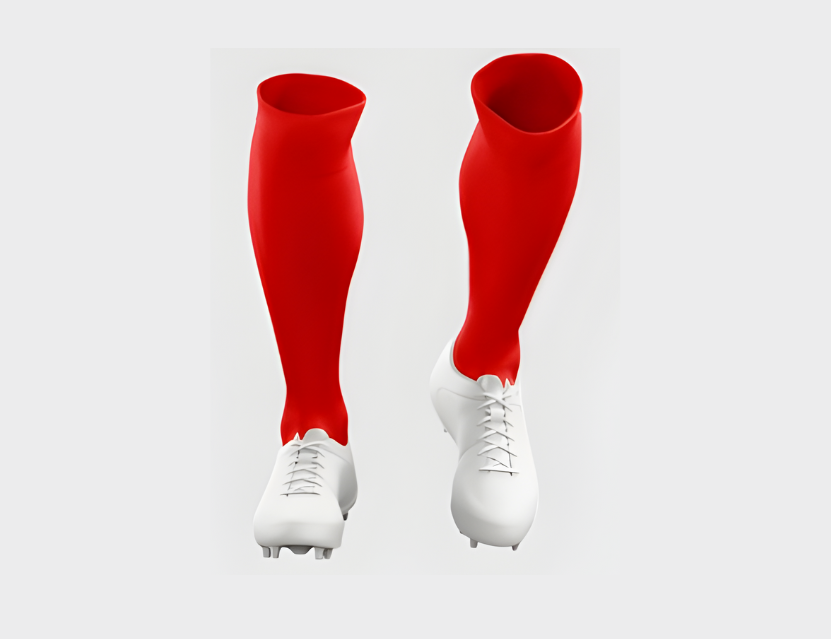 Meias GR de Jogo Vermelho UDA 2025/2026